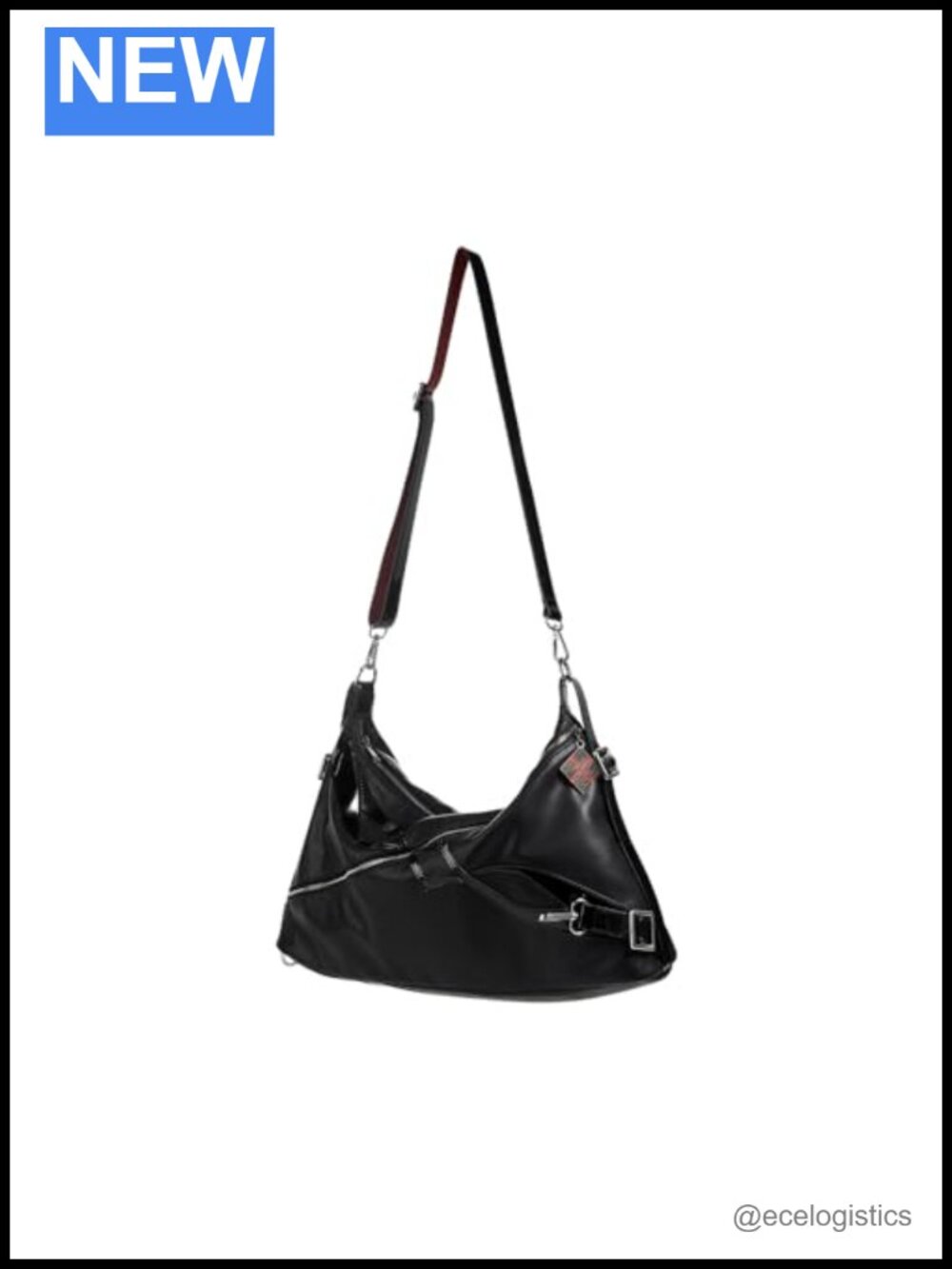 Genshin Impact Arlecchino Crossbody Bag PU Leather Hobo Style